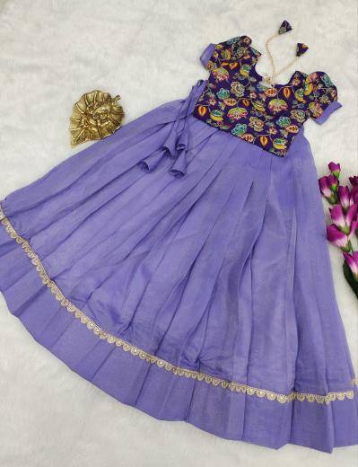 NEW LAUNCING KIDS LEHENGA CHOLI Cosmos silk Surat kids party wear wholesale